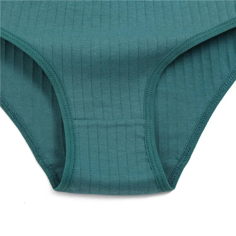 FINETOO Women’s Cotton Panties 9‑Pack