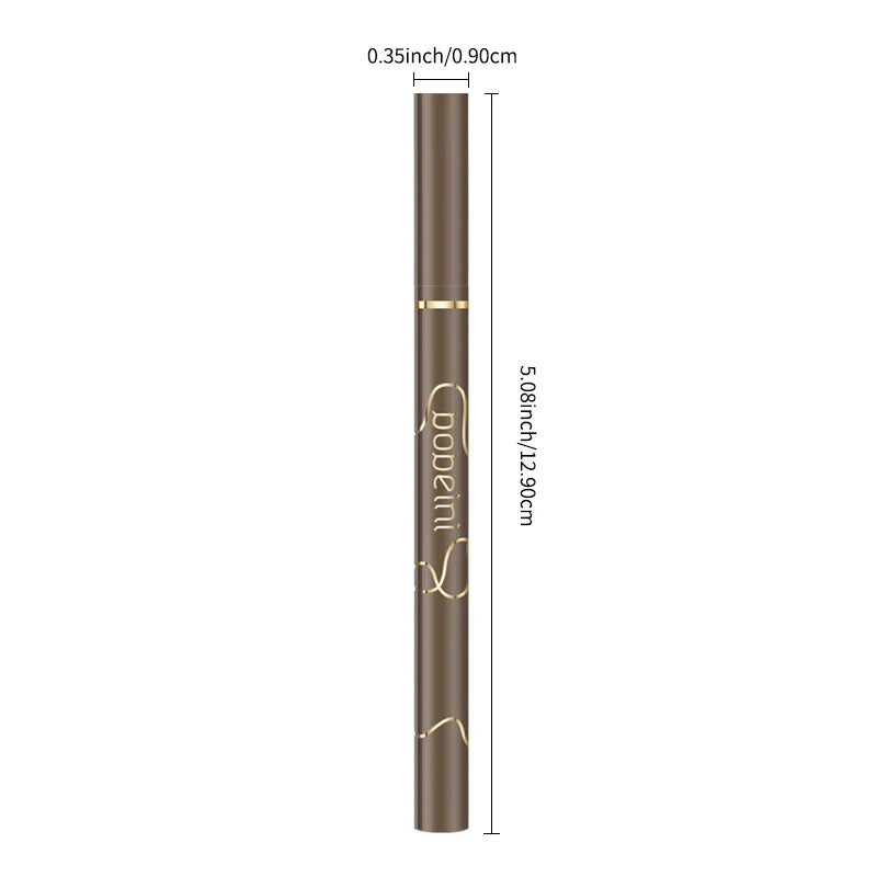 The 4-color fine eyeliner is soft and durable, easy to apply makeup on, fine, quick-drying, long-lasting eyeliner, waterproof
