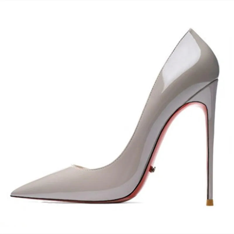 HLTINO Women’s Sexy Red‑Bottom Stilettos