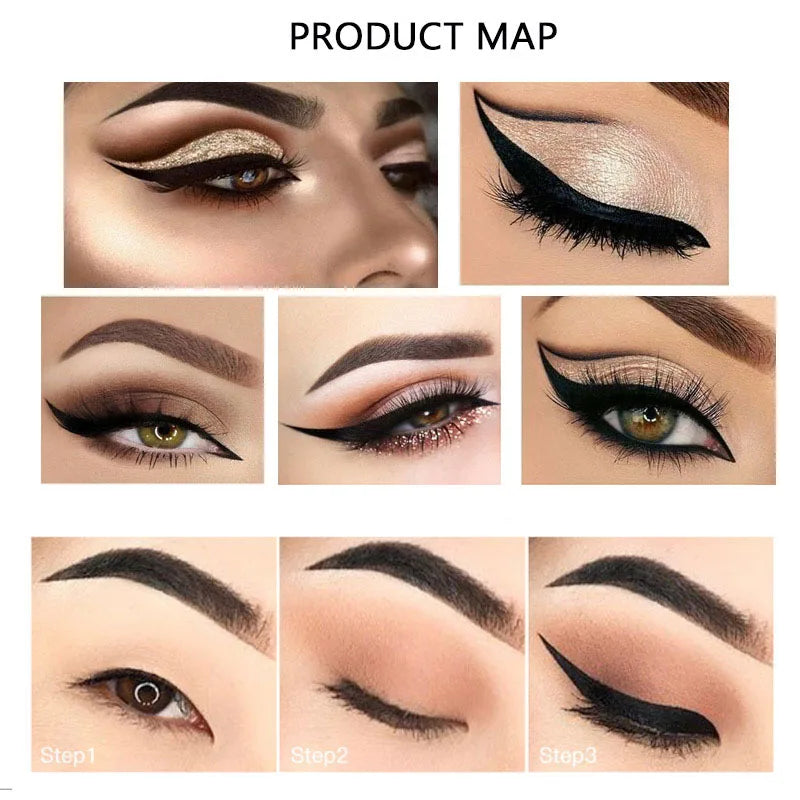 Black Liquid Eyeliner – Long‑Lasting, Waterproof Precision Pen for Women’s Eye Makeup