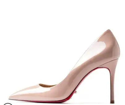 HLTINO Women’s Sexy Red‑Bottom Stilettos