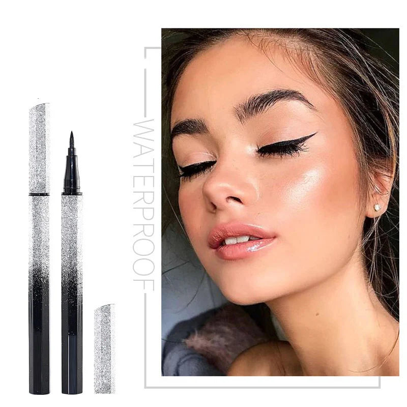 Black Liquid Eyeliner – Long‑Lasting, Waterproof Precision Pen for Women’s Eye Makeup
