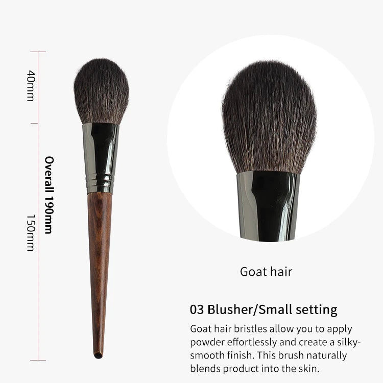 OVW Tapered Highlighter Brush – Professional Face Brush for Highlight, Blush & Setting Powder