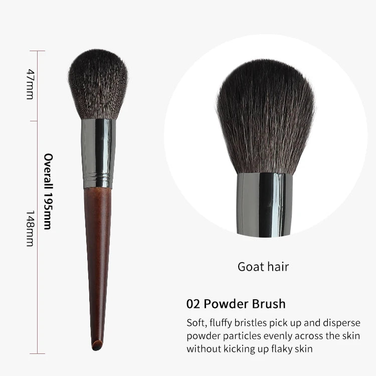 OVW Tapered Highlighter Brush – Professional Face Brush for Highlight, Blush & Setting Powder