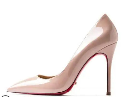 HLTINO Women’s Sexy Red‑Bottom Stilettos