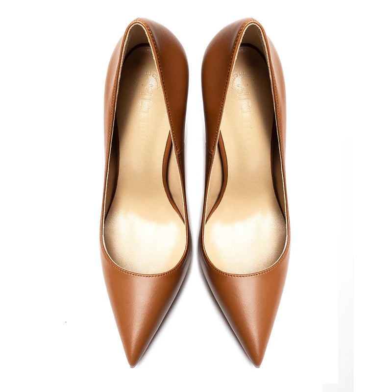 HLTINO Women’s Sexy Red‑Bottom Stilettos