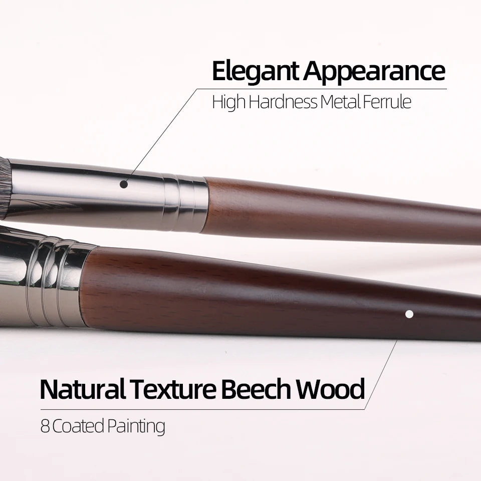 OVW Tapered Highlighter Brush – Professional Face Brush for Highlight, Blush & Setting Powder