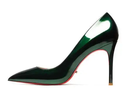 HLTINO Women’s Sexy Red‑Bottom Stilettos