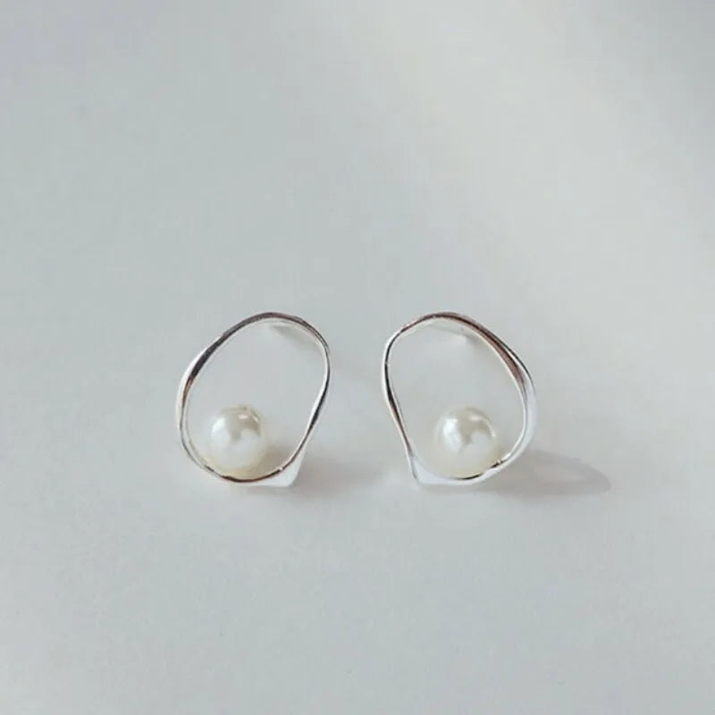 Women’s 925 Sterling Silver Vintage Web Earrings – Hypoallergenic Trendy Big Statement Party Jewelry925 Sterling Silver Vintage Earrings For Women Trendy Simple Big Web Earring Jewelry Prevent Allergy Party Accessories