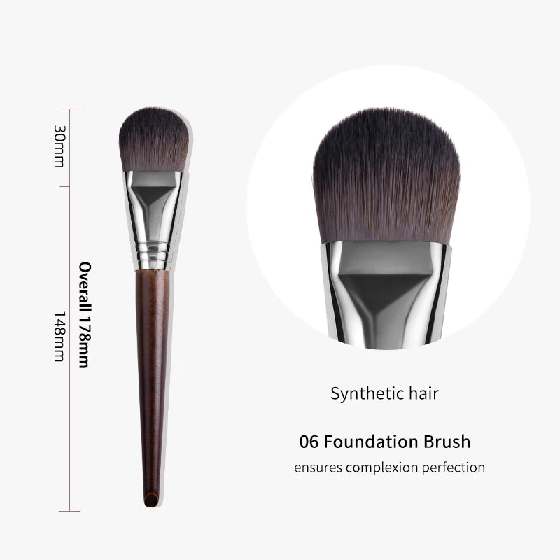 OVW Tapered Highlighter Brush – Professional Face Brush for Highlight, Blush & Setting Powder