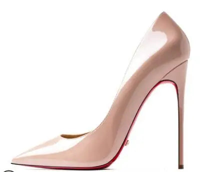 HLTINO Women’s Sexy Red‑Bottom Stilettos