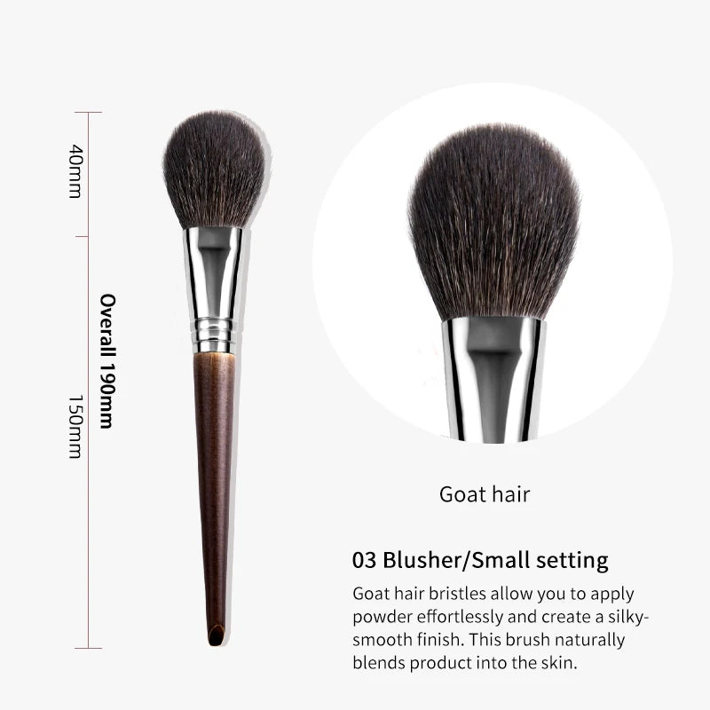 OVW Tapered Highlighter Brush – Professional Face Brush for Highlight, Blush & Setting Powder