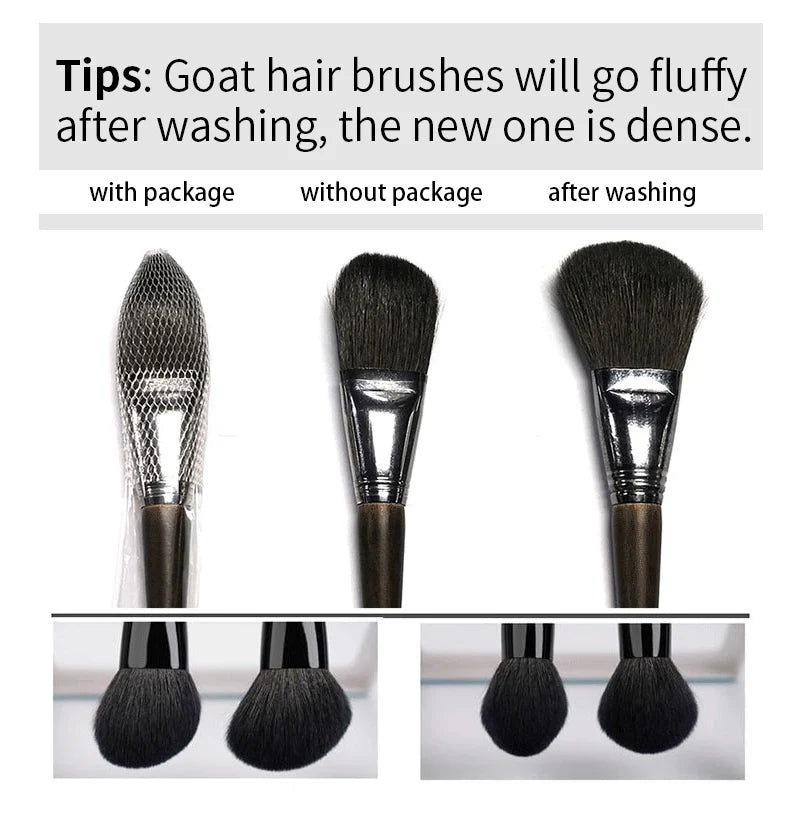 OVW Tapered Highlighter Brush – Professional Face Brush for Highlight, Blush & Setting Powder