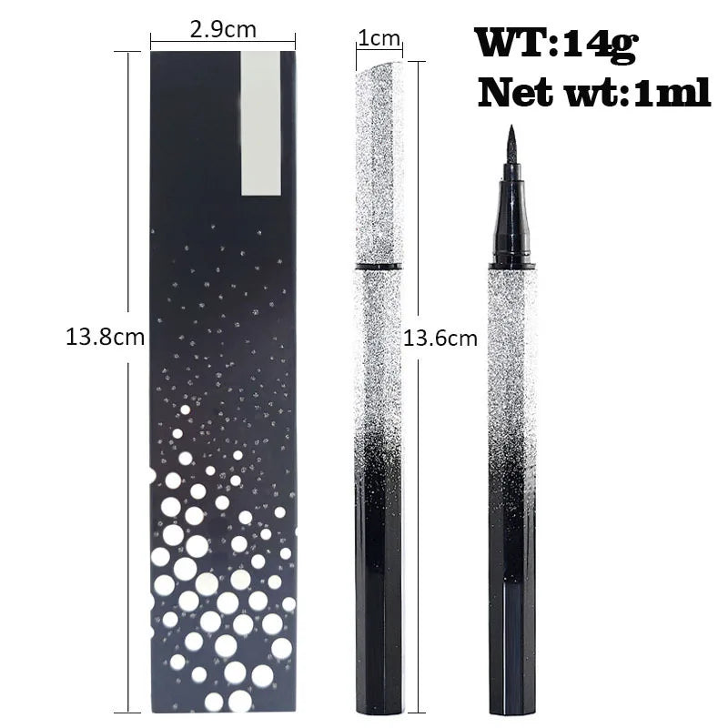Black Liquid Eyeliner – Long‑Lasting, Waterproof Precision Pen for Women’s Eye Makeup