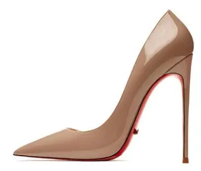 HLTINO Women’s Sexy Red‑Bottom Stilettos