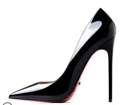 HLTINO Women’s Sexy Red‑Bottom Stilettos