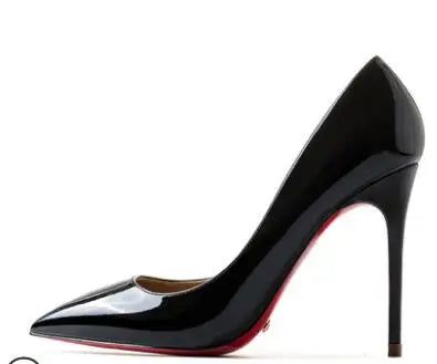 HLTINO Women’s Sexy Red‑Bottom Stilettos
