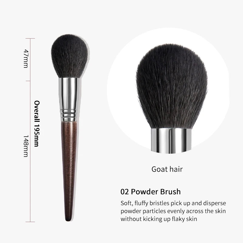 OVW Tapered Highlighter Brush – Professional Face Brush for Highlight, Blush & Setting Powder