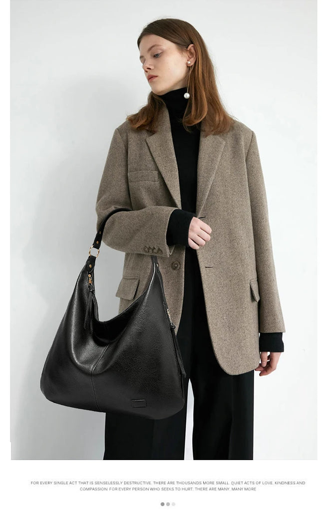 Winter Women Handbags Female Designer Shoulder Bags for Travel Weekend Feminine Bolsas Leather Large Messenger bag Fashion Hobos