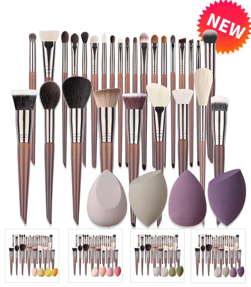 OVW Tapered Highlighter Brush – Professional Face Brush for Highlight, Blush & Setting Powder