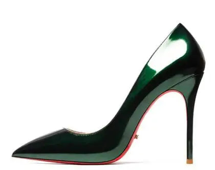 HLTINO Women’s Sexy Red‑Bottom Stilettos