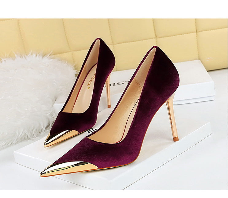 BIGTREE Sexy Pointed‑Toe Pumps