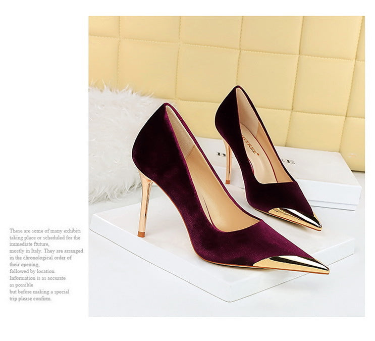 BIGTREE Sexy Pointed‑Toe Pumps
