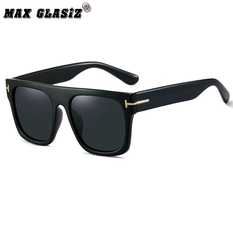 Glasses European and American Street Shot Tom Big Frame Trendy Plain Glasses