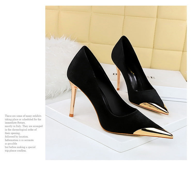 BIGTREE Sexy Pointed‑Toe Pumps