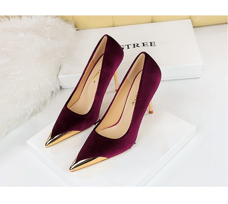 BIGTREE Sexy Pointed‑Toe Pumps