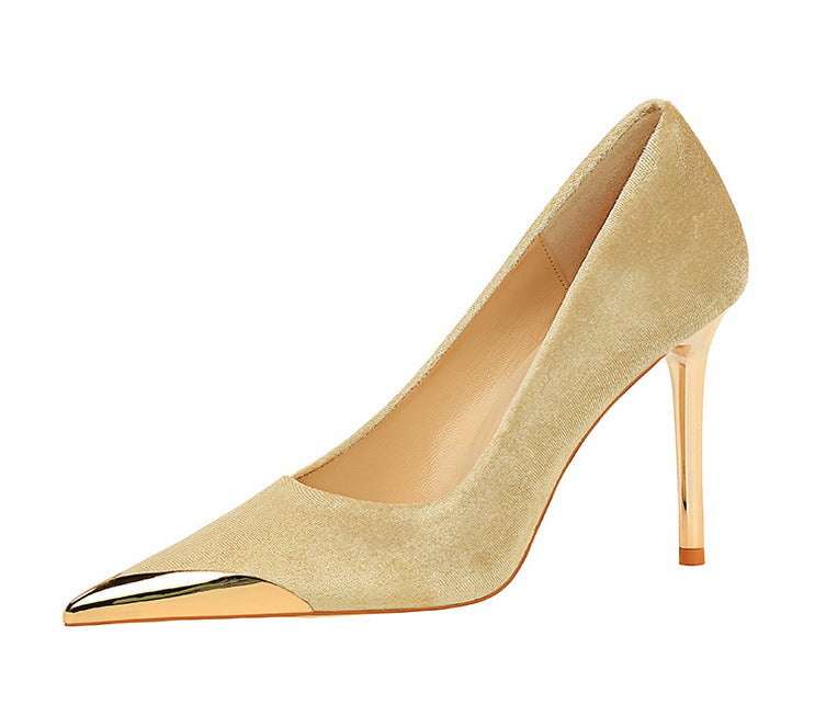 BIGTREE Sexy Pointed‑Toe Pumps