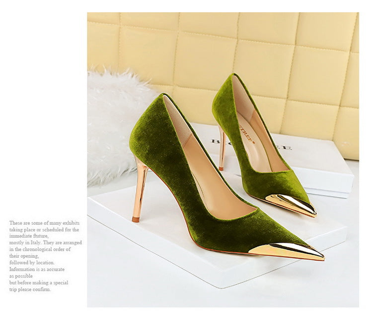 BIGTREE Sexy Pointed‑Toe Pumps