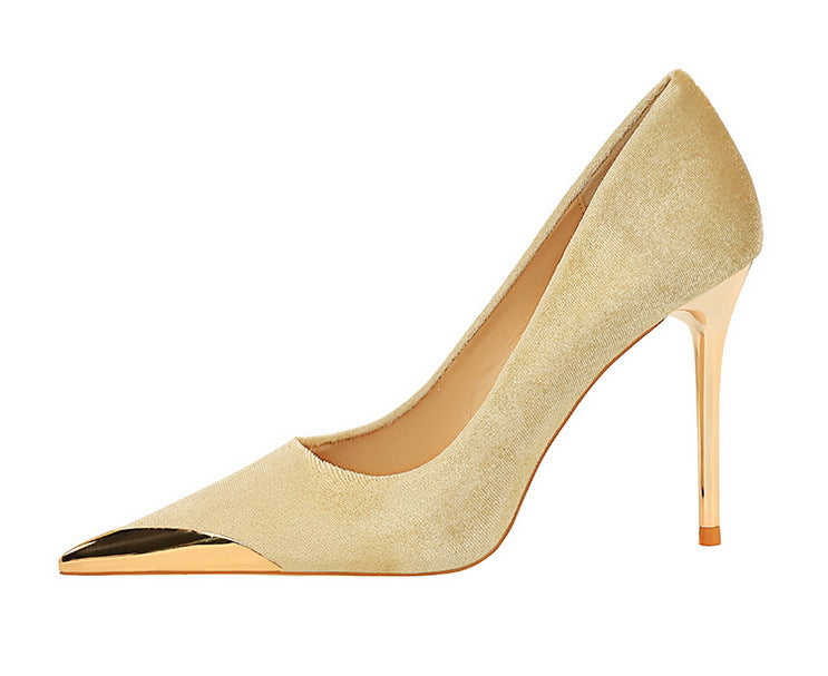BIGTREE Sexy Pointed‑Toe Pumps
