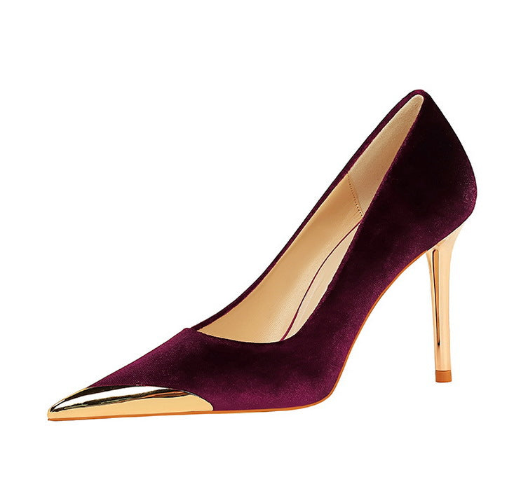 BIGTREE Sexy Pointed‑Toe Pumps