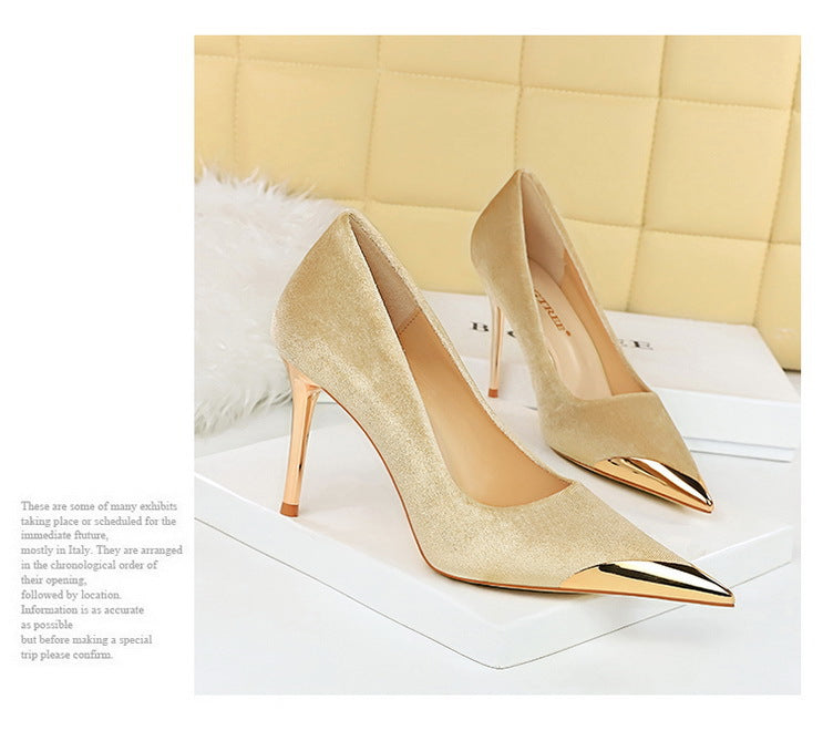 BIGTREE Sexy Pointed‑Toe Pumps