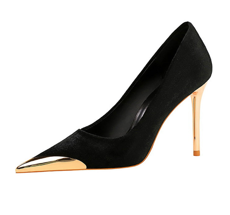 BIGTREE Sexy Pointed‑Toe Pumps
