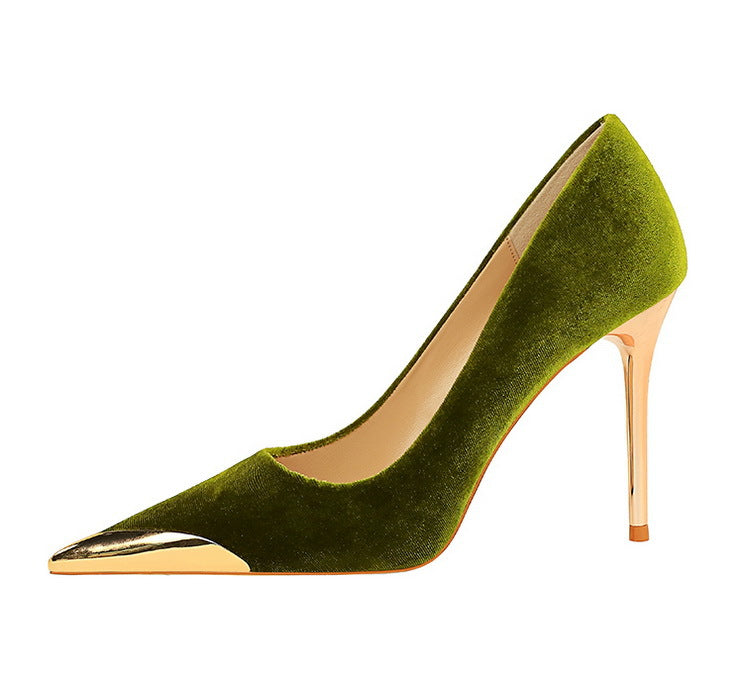 BIGTREE Sexy Pointed‑Toe Pumps