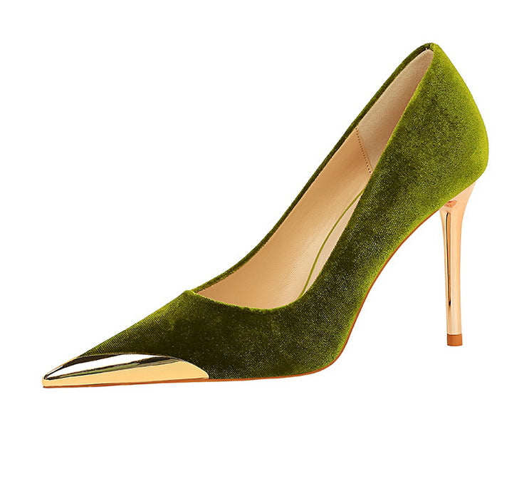 BIGTREE Sexy Pointed‑Toe Pumps