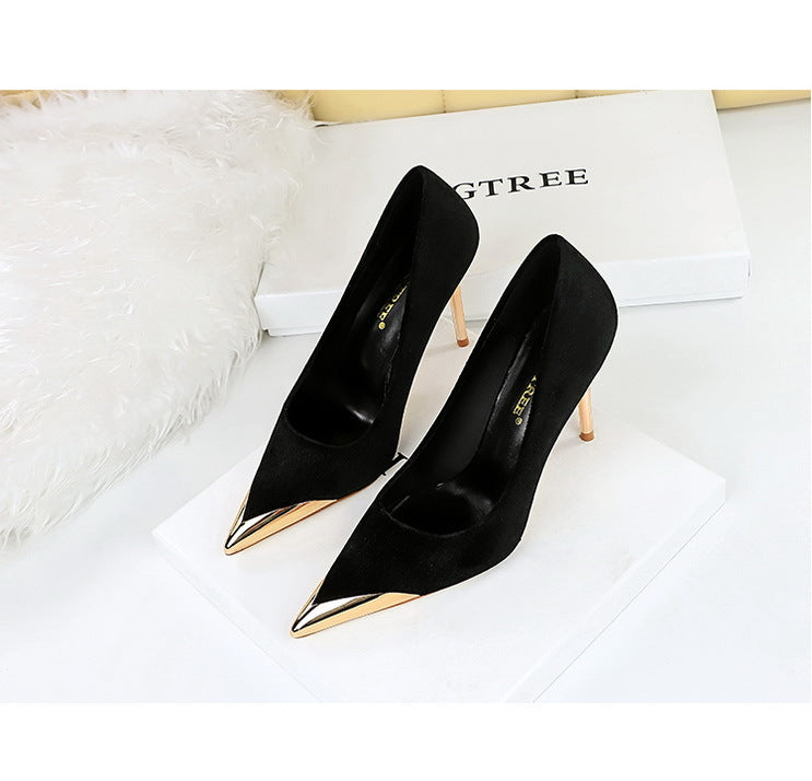 BIGTREE Sexy Pointed‑Toe Pumps
