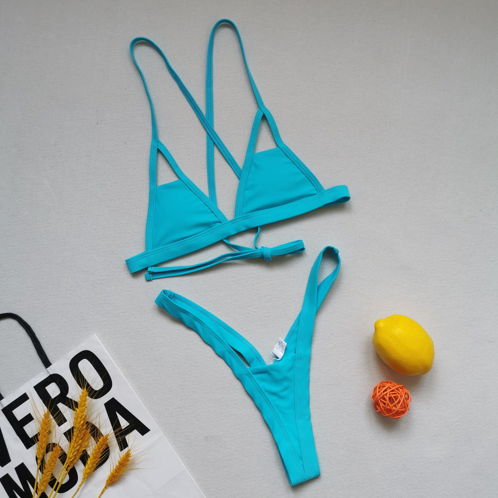 2026 Sexy Extreme Mini Micro Thong Bikini Women Swimsuit Female Swimwear Two Pieces Bikini Set String Bathing Suit Swim Lady