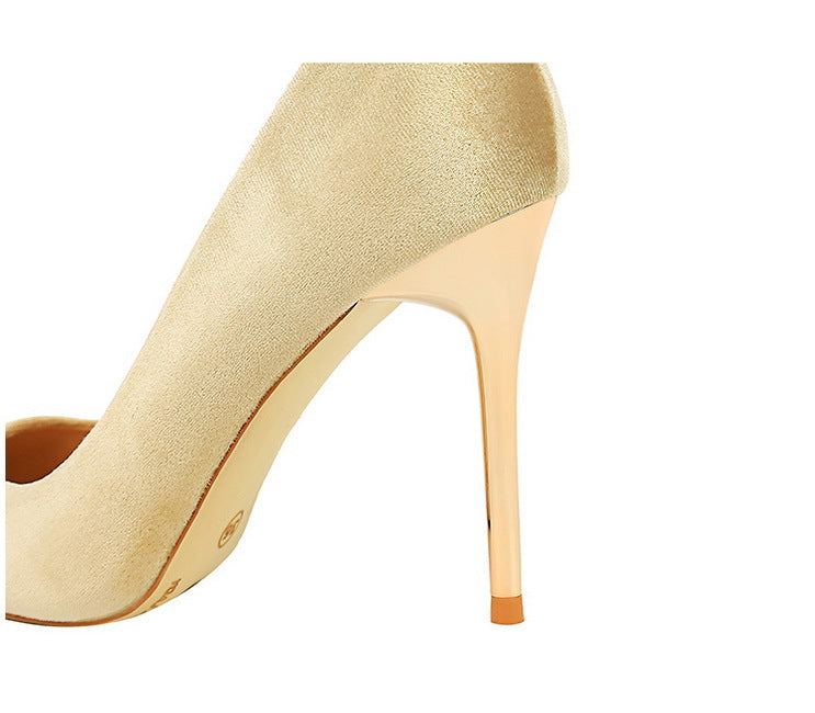 BIGTREE Sexy Pointed‑Toe Pumps