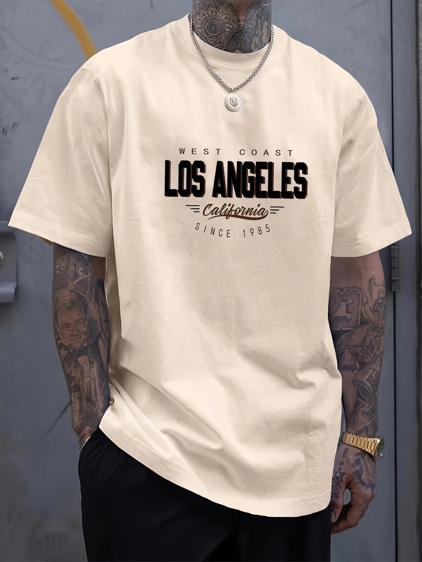 Los Angeles Letter T‑Shirt