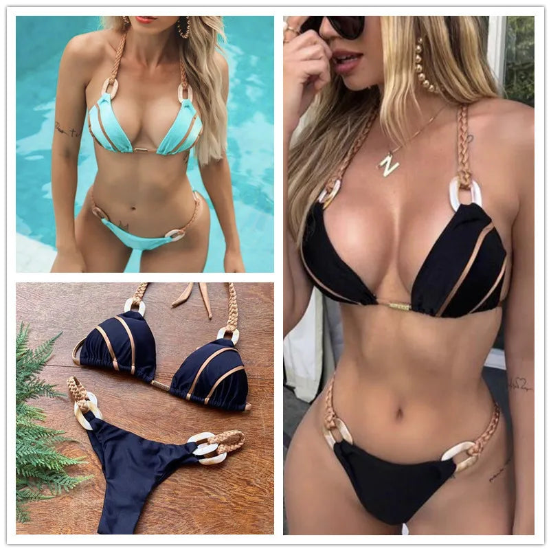 Beach Holiday Two‑Piece Swimwear