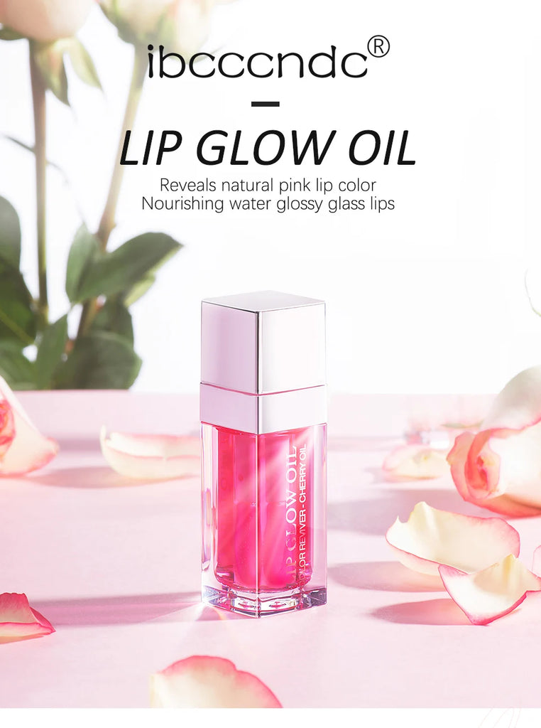 Crystal Jelly Lip Oil – Moisturizing, Plumping & Tinted Glow for Fuller, Softer Lips