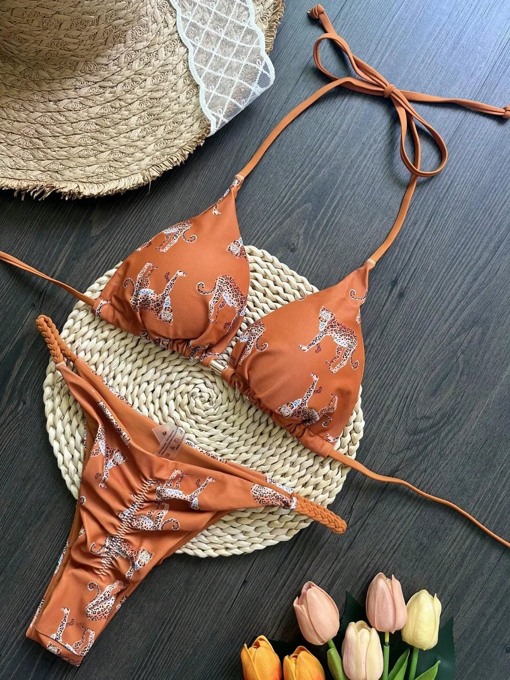 Brazilian Two‑Piece Swimsuit Bathing Suit