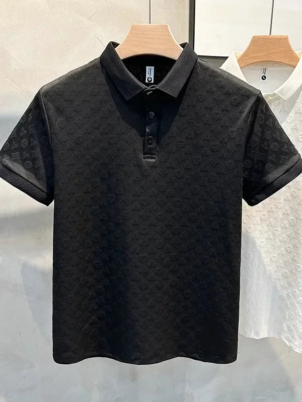 Hollow Polo Shirt