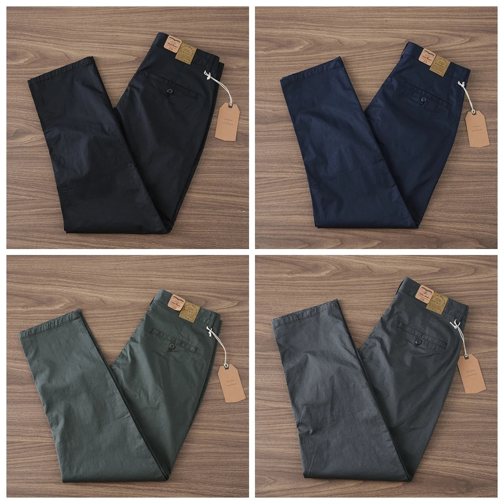 Retro Slim Chino Pants