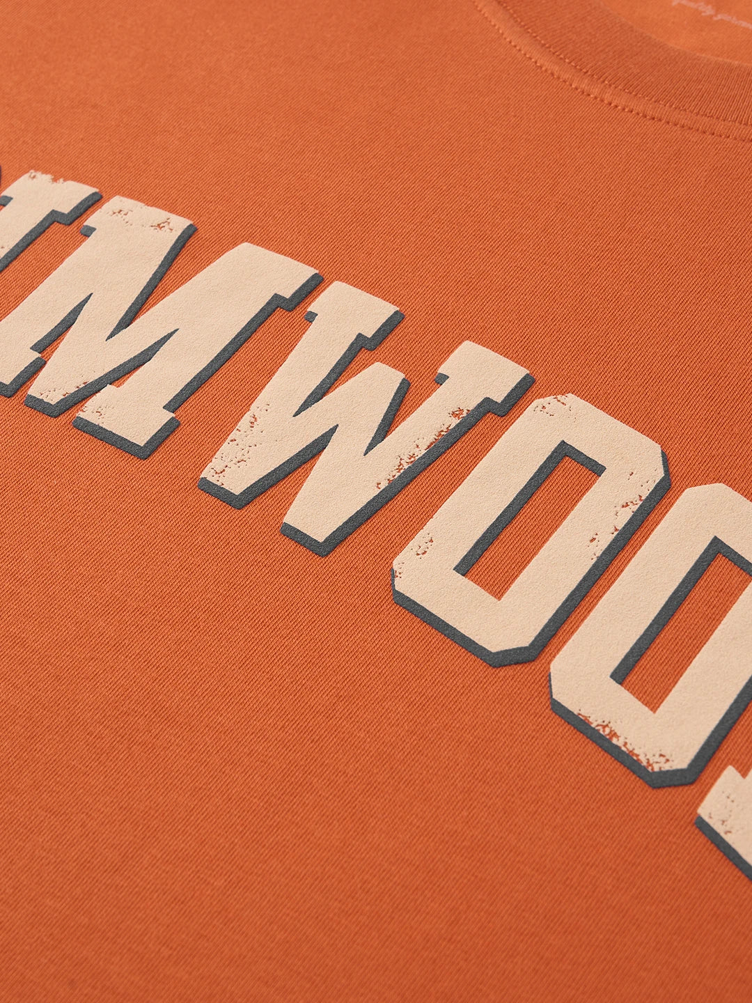 SIMWOOD 2026 Summer New 230gsm Sorona Fabric Letter Print T-shirt Men Breathable High Quality Oversize Tops