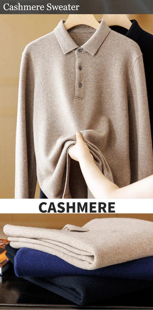Men’s 100% Mink Cashmere Sweater