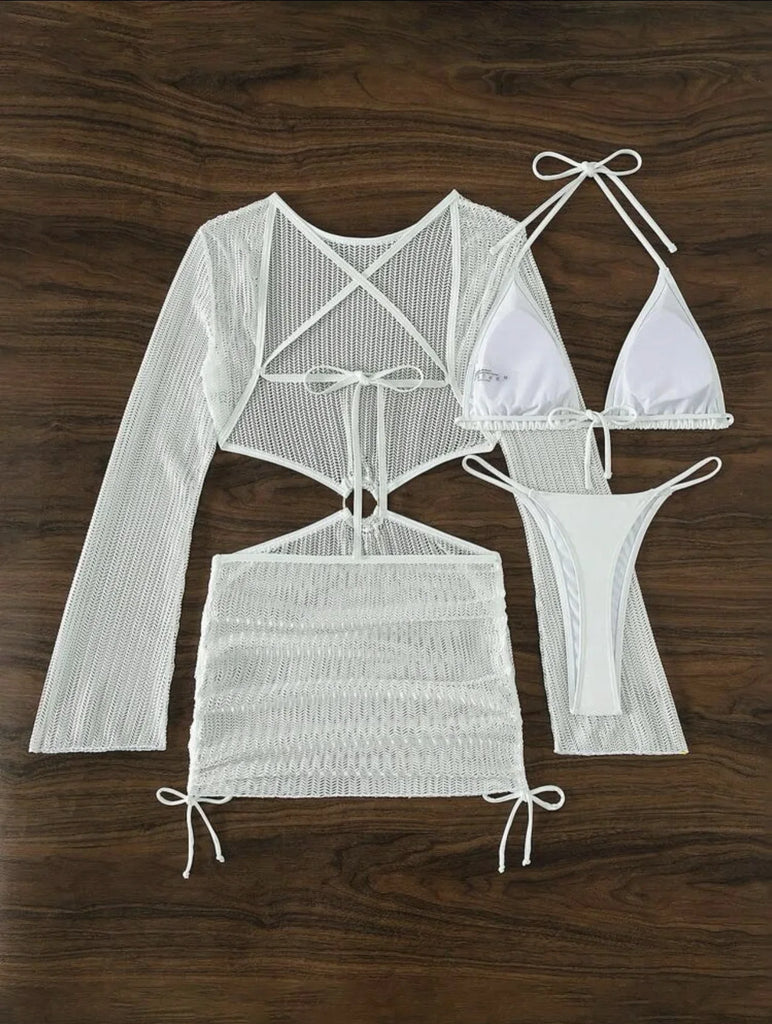 2026 Sexy Bikinis Female Swimsuits Women's Three-Piece Swimwear Beach Swim Wear Bathing Suits Brazilian Bikini Set Pool Bather